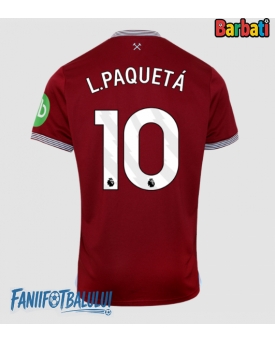 West Ham United Lucas Paqueta #10 Tricou Fotbal Replică 2025-26 Barbati Acasa
